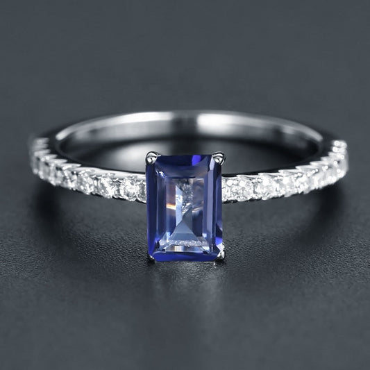 Privé Mystic Quartz Ring - Emerald Cut